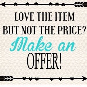 Let’s work something out!